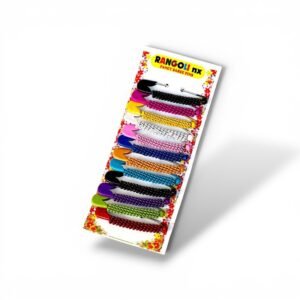 Colorful Fancy Saree Pins Set for Women – Multi-Color Safety Pin Collection