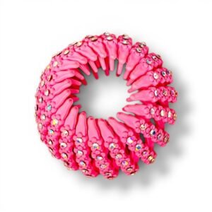 Elegant Rhinestone Hair Bun Accessory