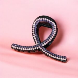 Elegant Rhinestone Hair Claw Clip